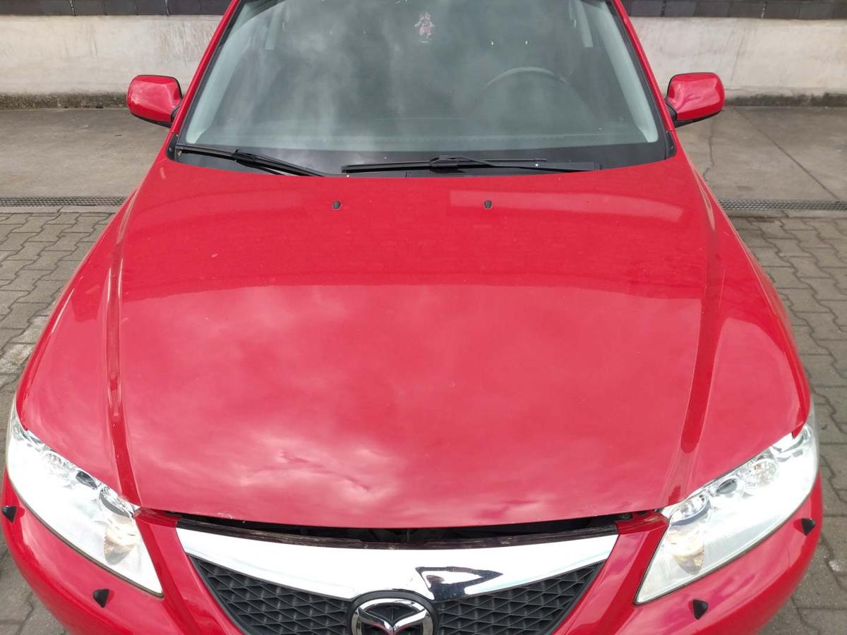 Mazda 6 GG GY Bj.2003 original Motorhaube Rot